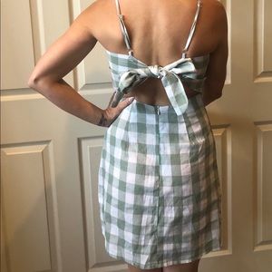 🌱Adorable Green Checkered Dress🌱